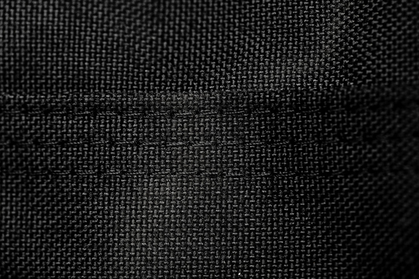 Close-up of black fabric texture